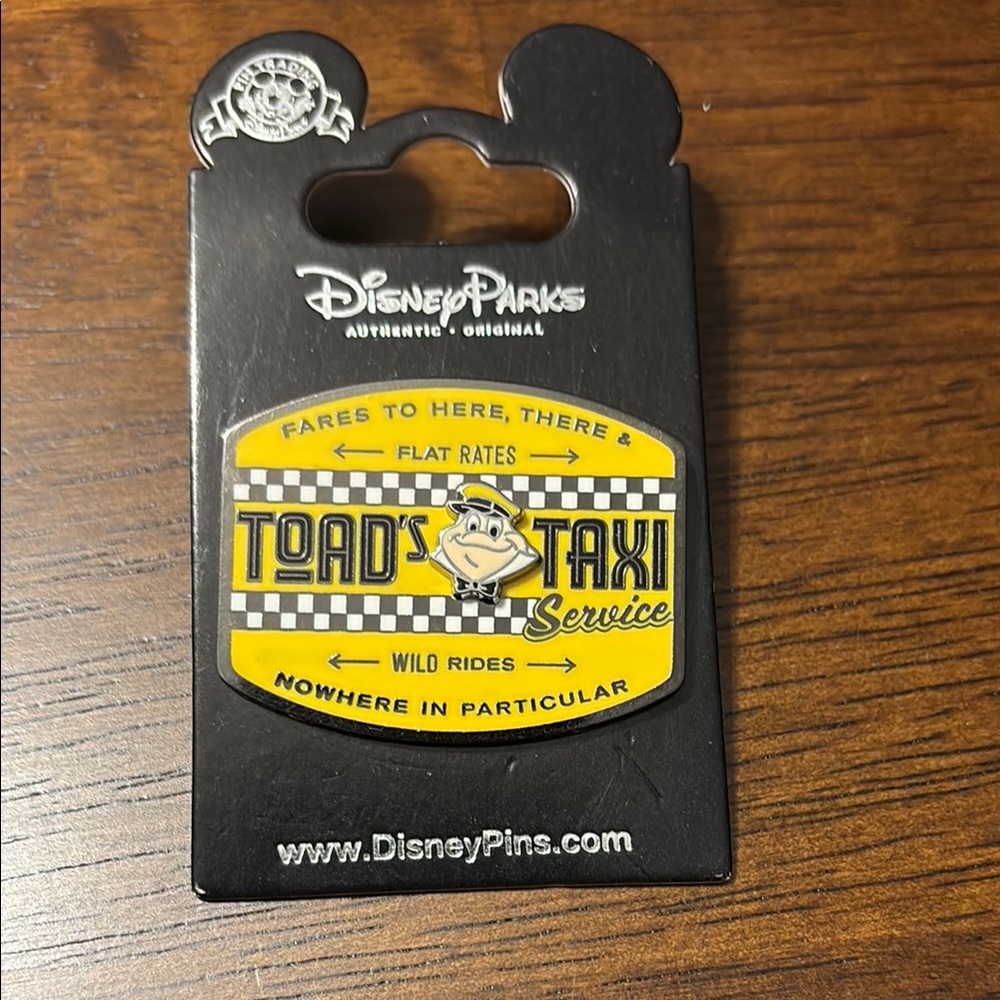 Disney Parks Mr. Toad Taxi Service Pin